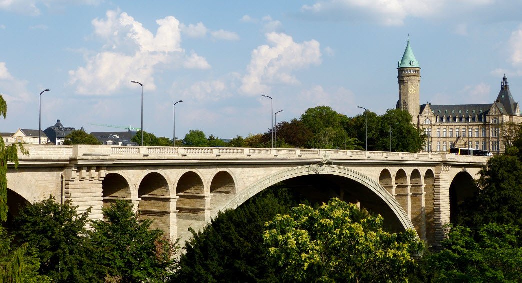 Adolphe Bridge, Luxembourg City, Luxembourg